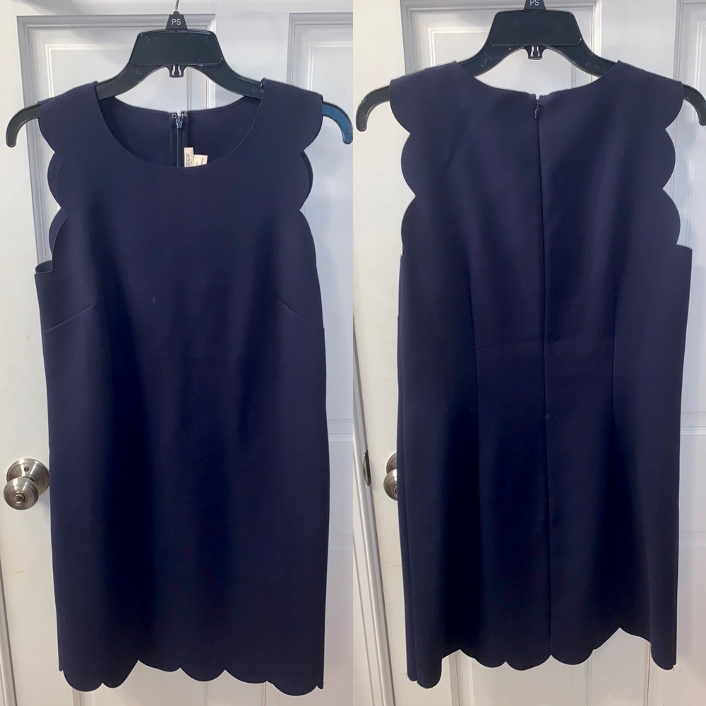 J.Crew Scalloped Dress